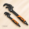 Universal Self-Adjusting Pipe Wrench Set
