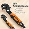 Universal Self-Adjusting Pipe Wrench Set