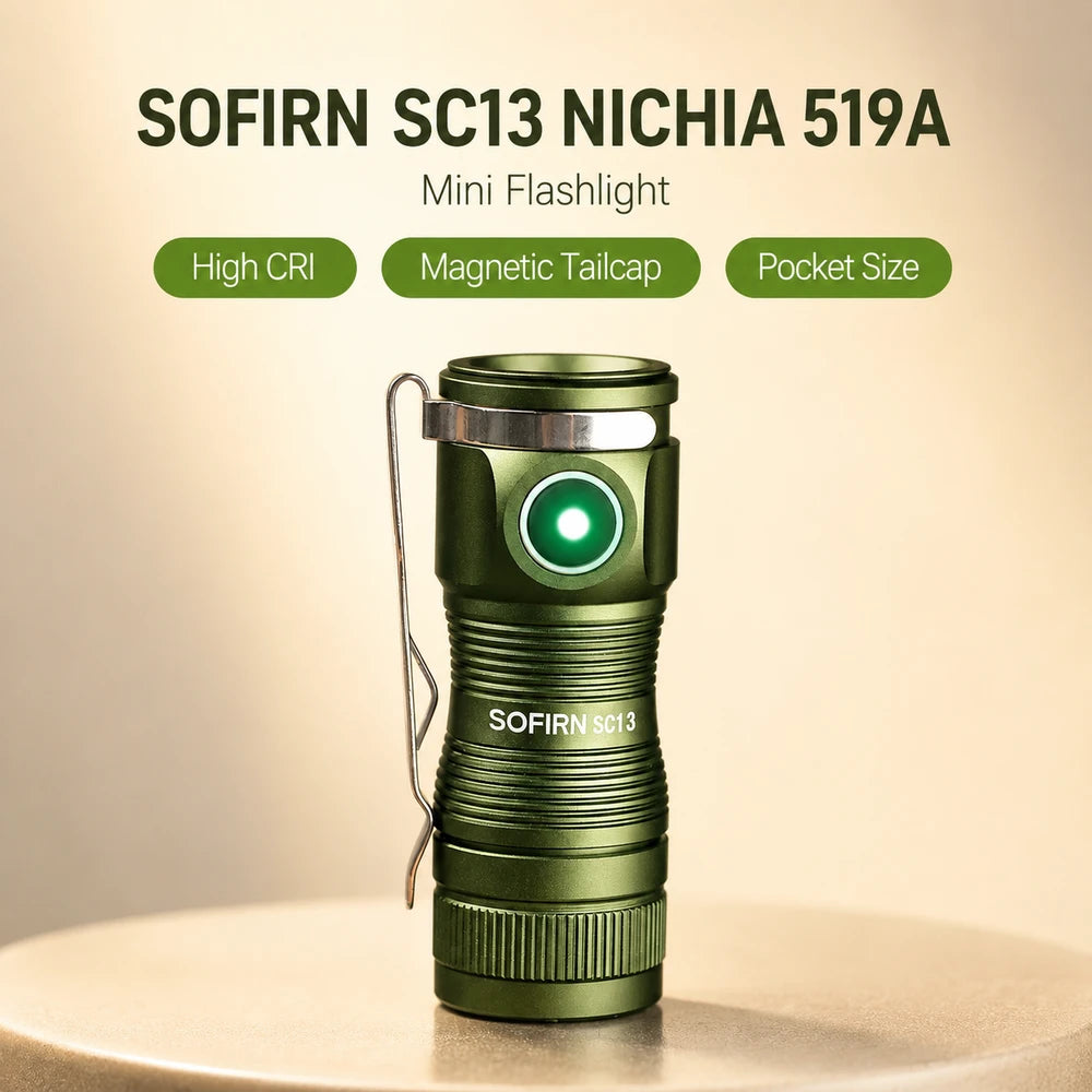 Sofirn SC13 Rechargeable Mini Flashlight