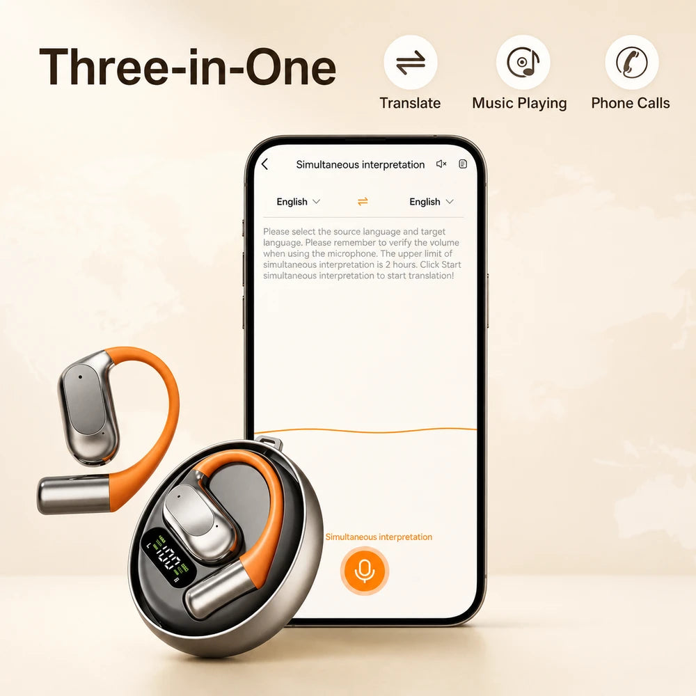 Real Time Language Translation Earbuds