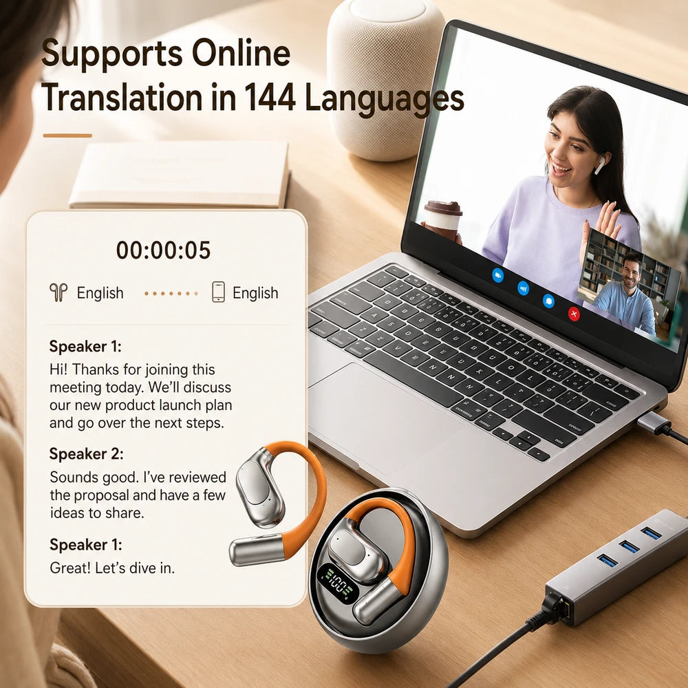 Real Time Language Translation Earbuds