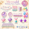 Mermaid Birthday Party Supplies Kit