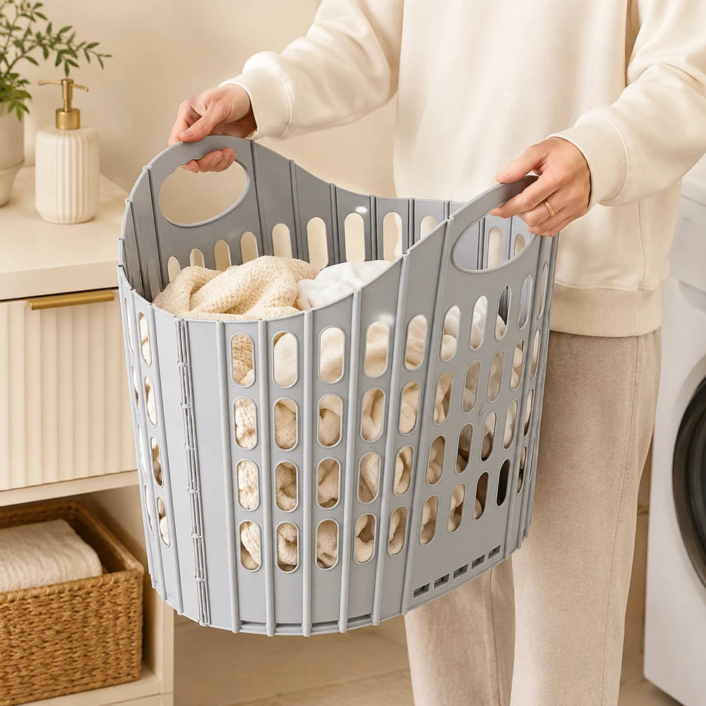 Foldable Fabric Laundry Hamper