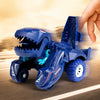 Inertial Sliding Dinosaur Deformation Car