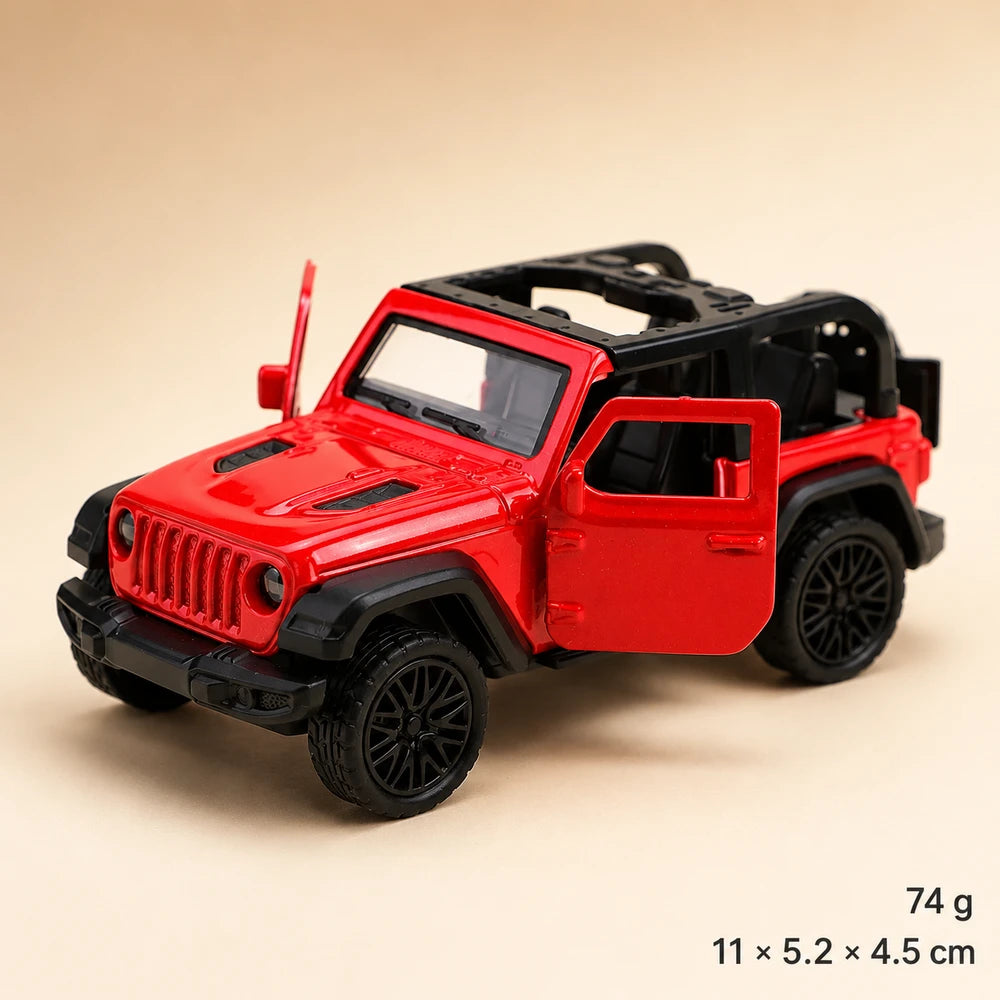 Jeep Rubicon Die-cast Pullback Toy