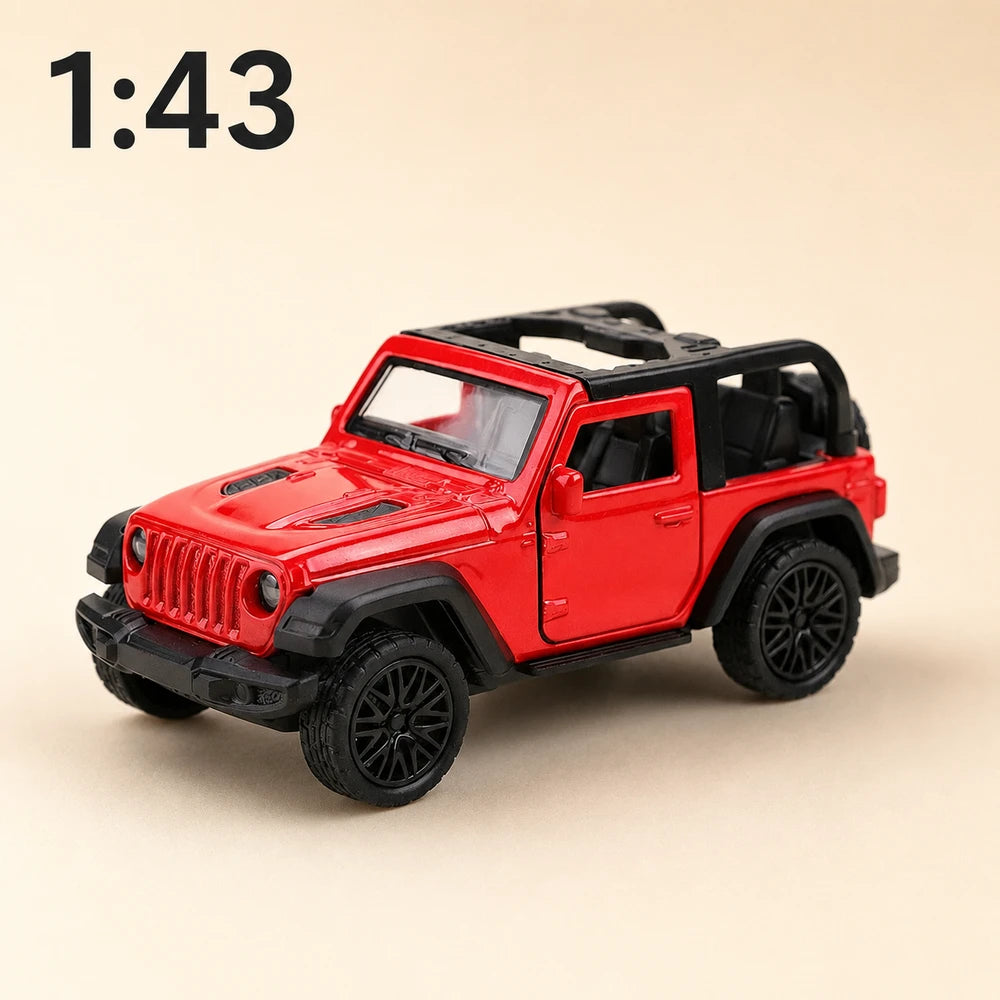 Jeep Rubicon Die-cast Pullback Toy
