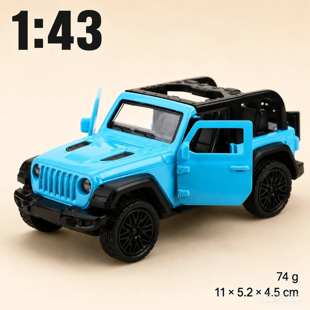 Jeep Rubicon Die-cast Pullback Toy