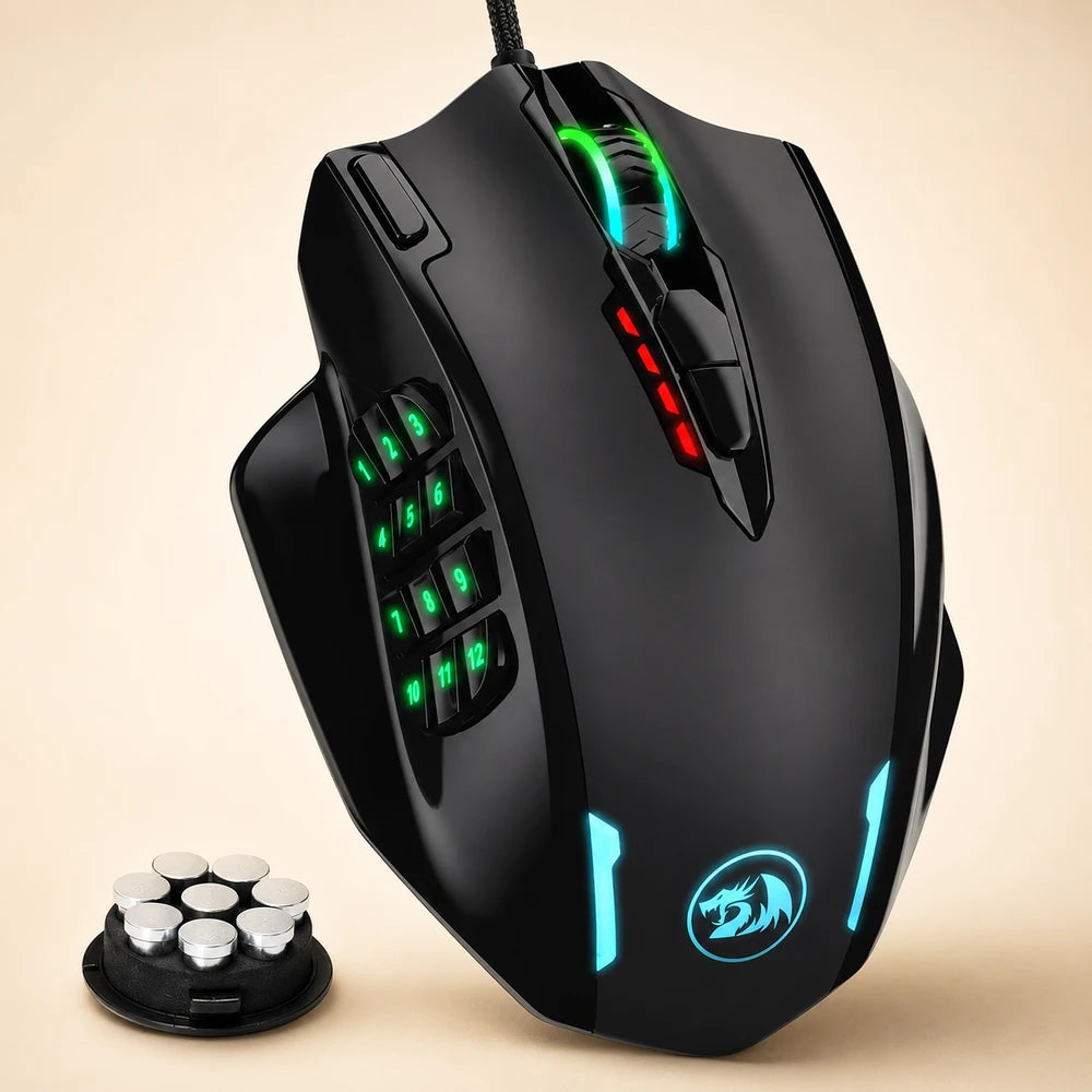 Redragon M908 RGB Wired Gaming Mouse
