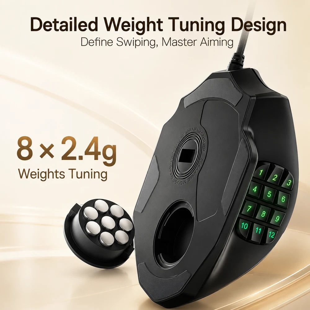 Redragon M908 RGB Wired Gaming Mouse