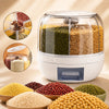 Rotating Six Grid Food Dispenser