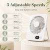Portable USB Folding Desk Fan
