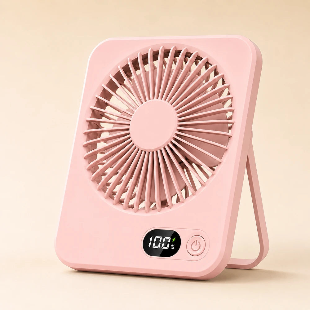 Portable USB Folding Desk Fan