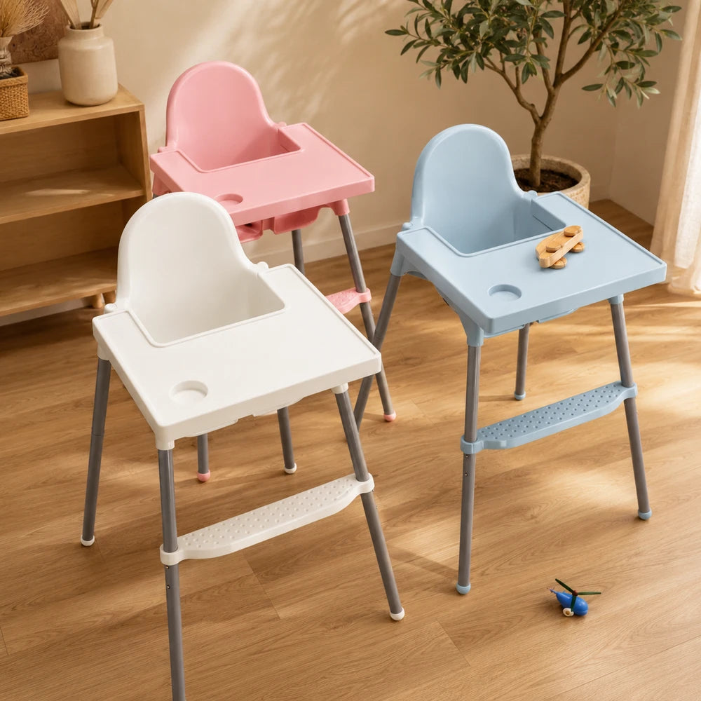 Adjustable Baby High Chair Footrest