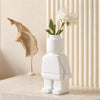 Nordic Ceramic Robot Vase