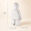 Nordic Ceramic Robot Vase