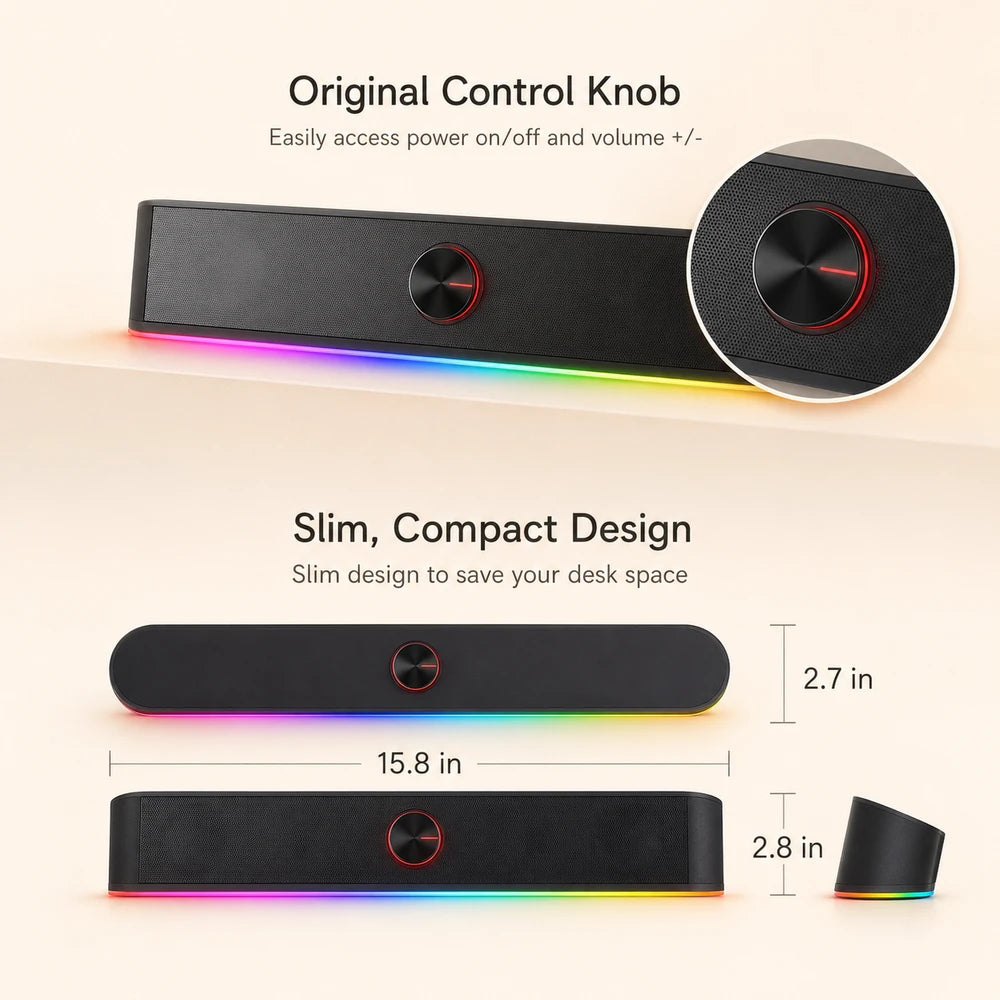 Redragon Adiemus Desktop Soundbar