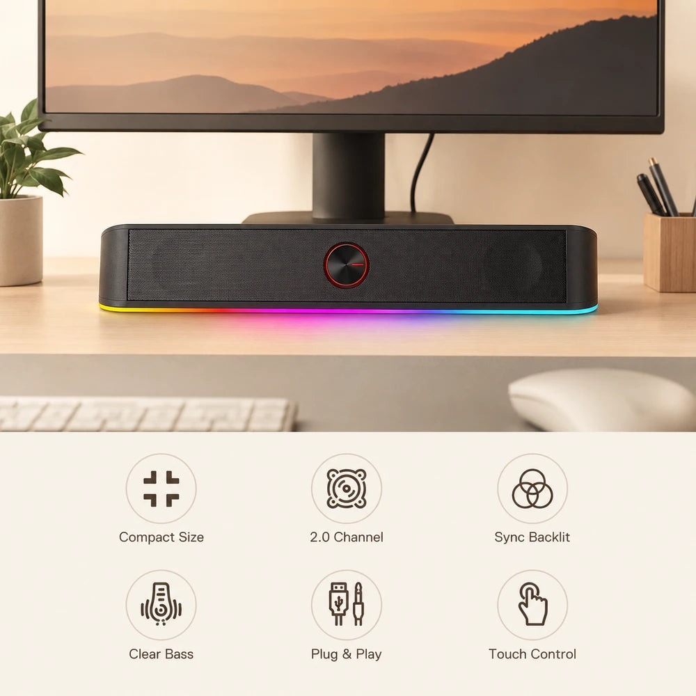 Redragon Adiemus Desktop Soundbar