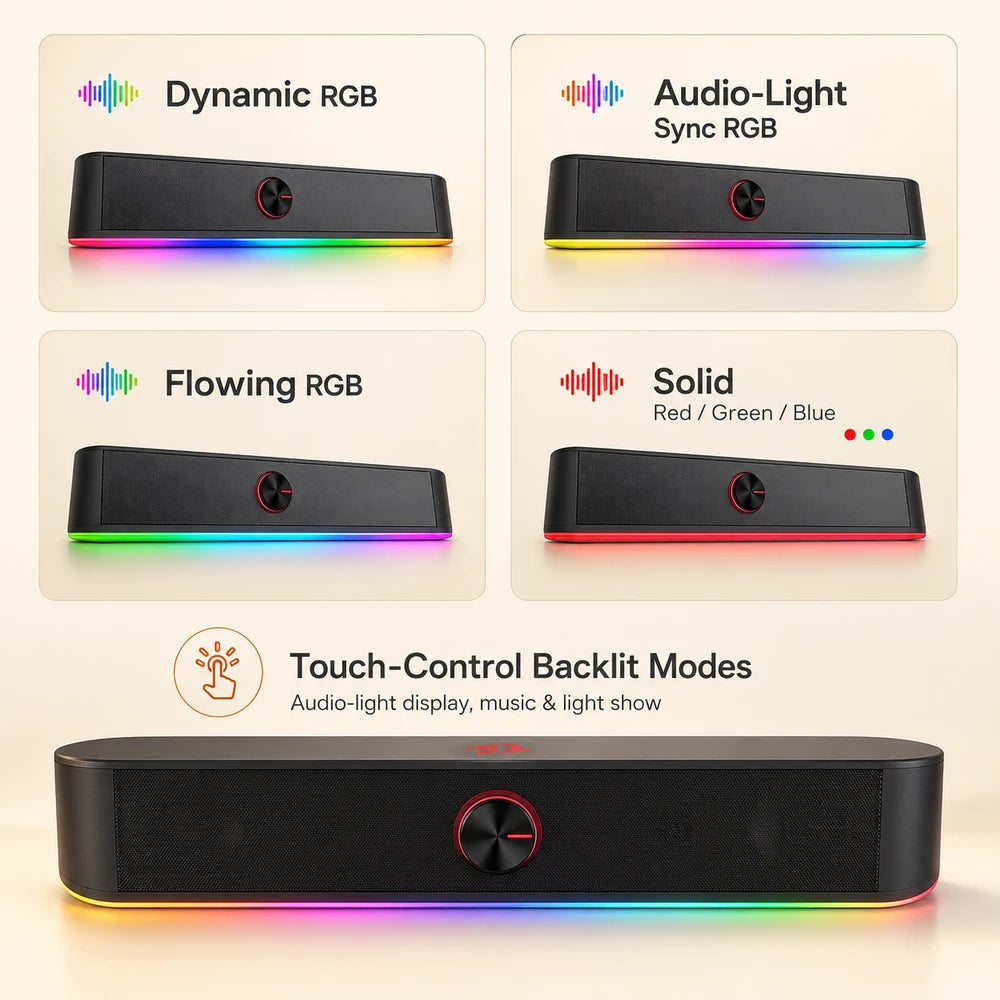 Redragon Adiemus Desktop Soundbar