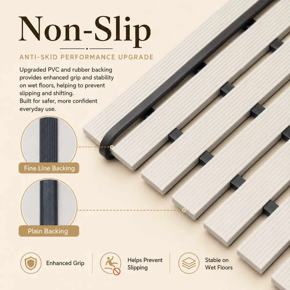 Non-Slip PVC Bath Mat