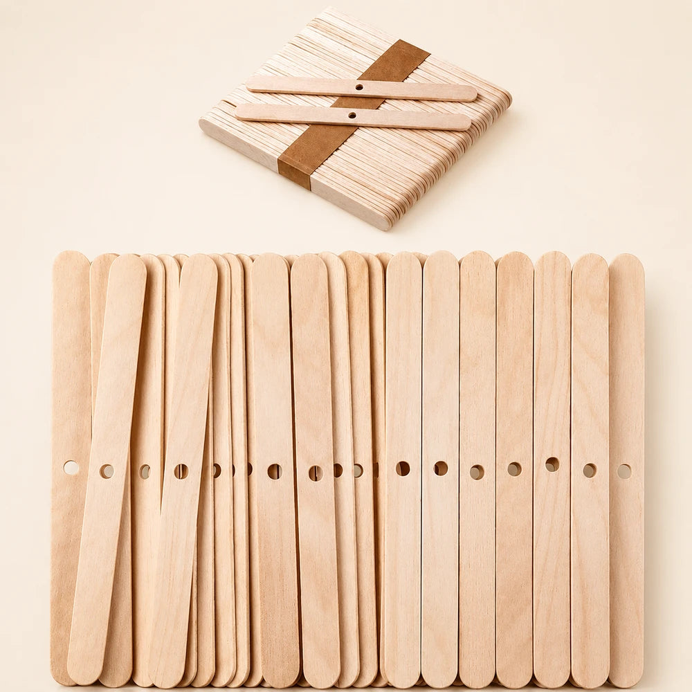 Wooden Candle Wick Centering Tools