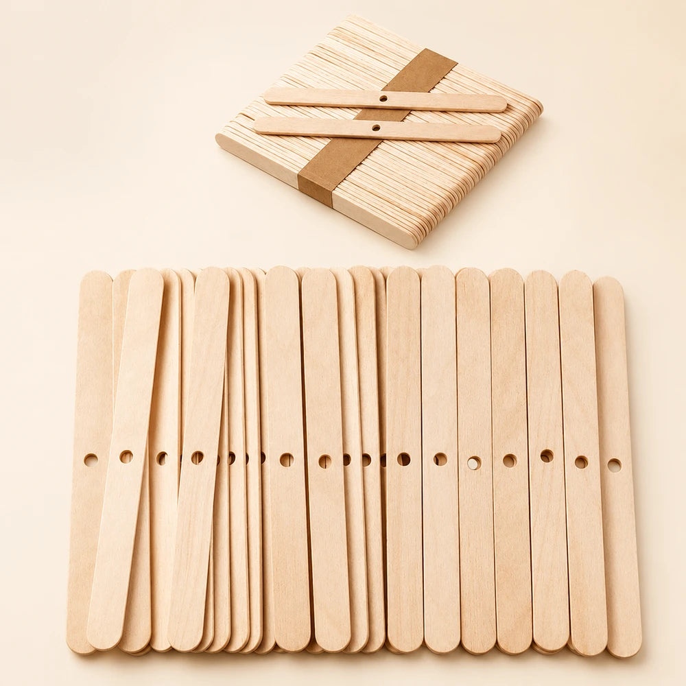 Wooden Candle Wick Centering Tools