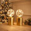 Battery Powered Gold Table Lamps