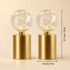 Battery Powered Gold Table Lamps