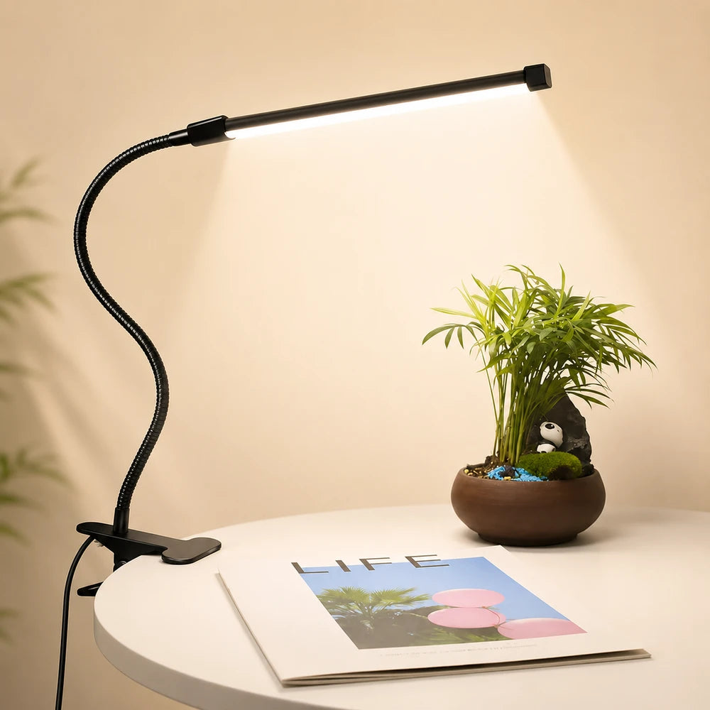 Clip-On LED Desk Lamp