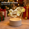 3D Racing Atmosphere Desk Lamp