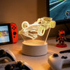 3D Racing Atmosphere Desk Lamp