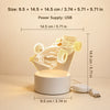3D Racing Atmosphere Desk Lamp