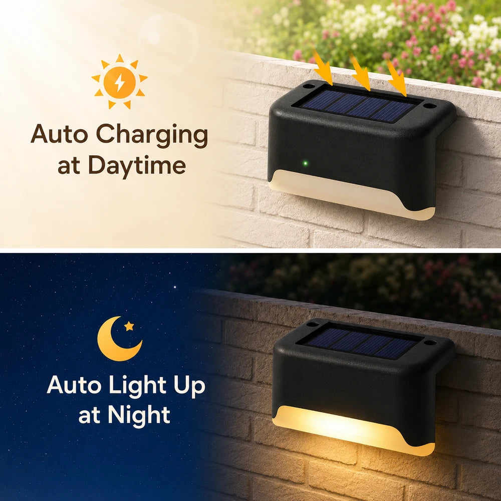 Solar LED Deck Lights
