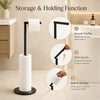 Stainless Steel Freestanding Toilet Paper Holder
