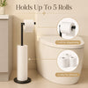 Stainless Steel Freestanding Toilet Paper Holder
