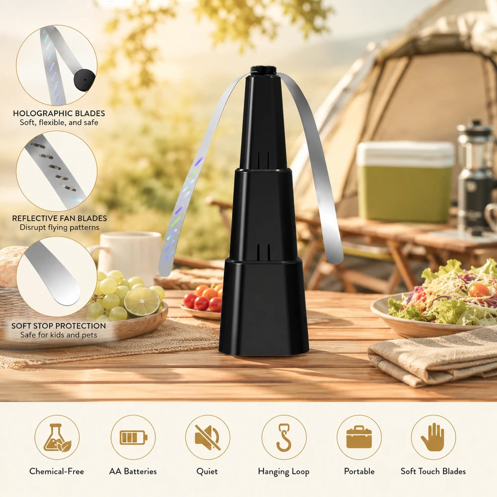 Portable Battery Powered Fly Fan