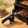 Portable Hand Crank Barbecue Blower
