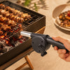 Portable Hand Crank Barbecue Blower