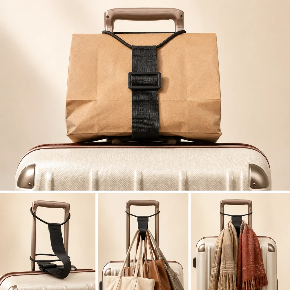 Adjustable Elastic Luggage Security Strap