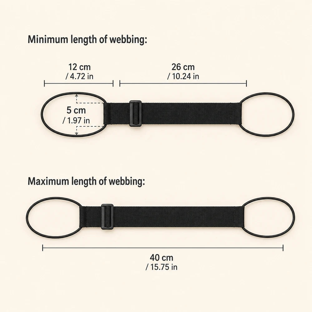 Adjustable Elastic Luggage Security Strap