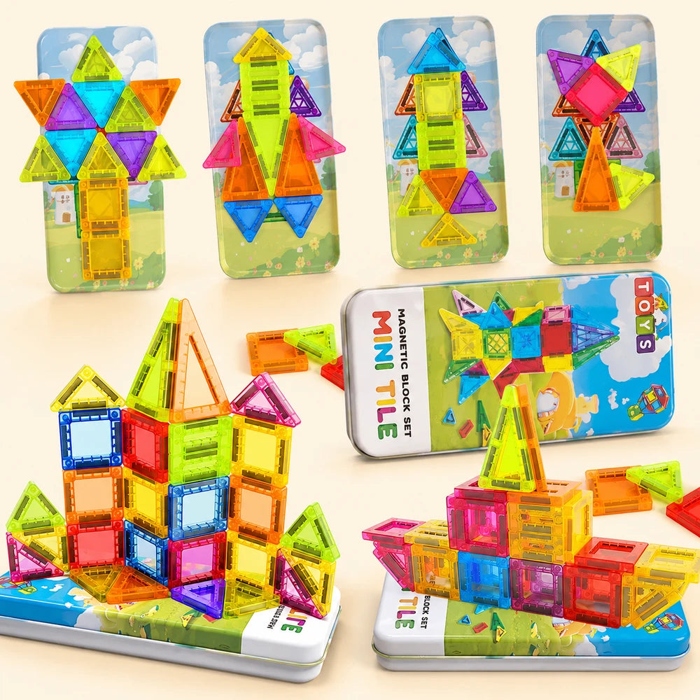 Colorful Magnetic Building Blocks Set - 26Pcs