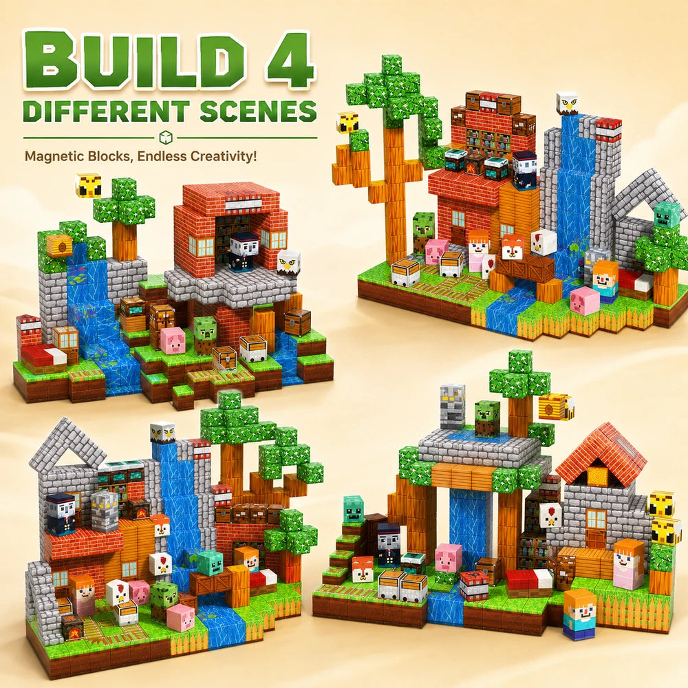 Magnetic Stacking Building Blocks