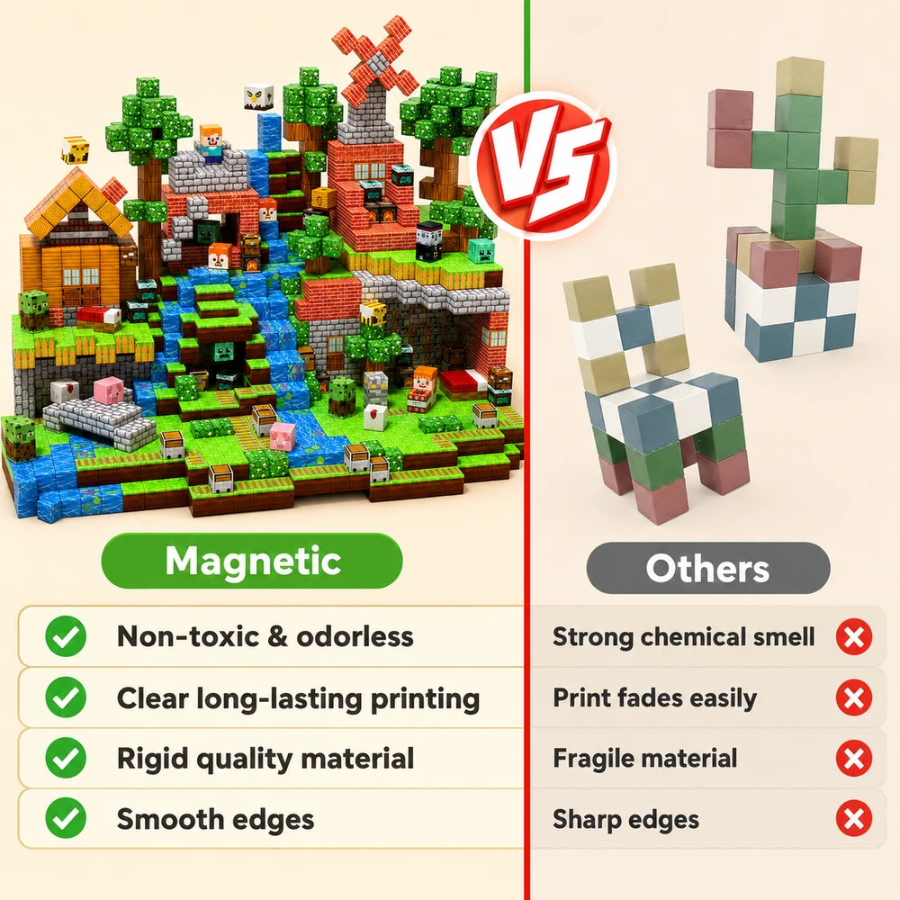 Magnetic Stacking Building Blocks