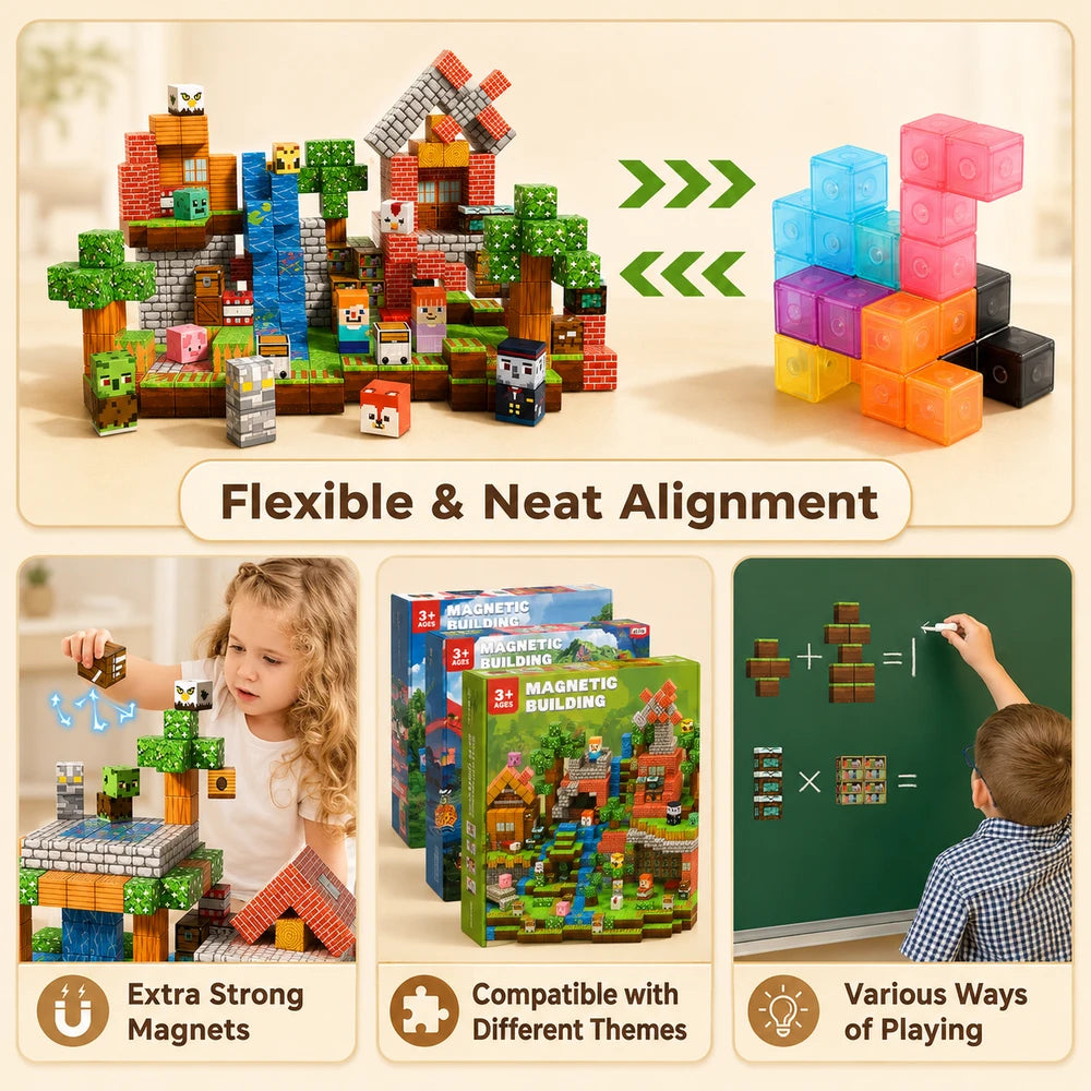 Magnetic Stacking Building Blocks