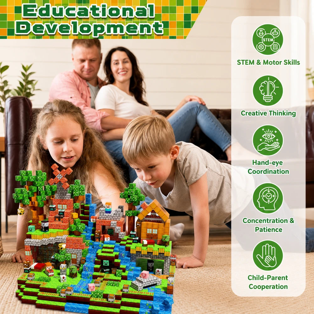 Magnetic Stacking Building Blocks