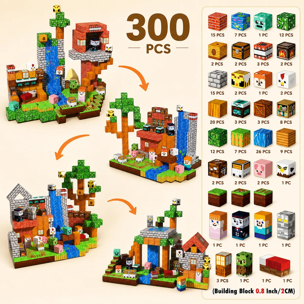 Magnetic Stacking Building Blocks