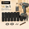 Gisam Electric Wrench Adapter Kit