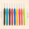 Soft Handle Aluminum Crochet Set