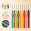 Soft Handle Aluminum Crochet Set