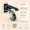SucceBuy Side Mounted Workbench Casters