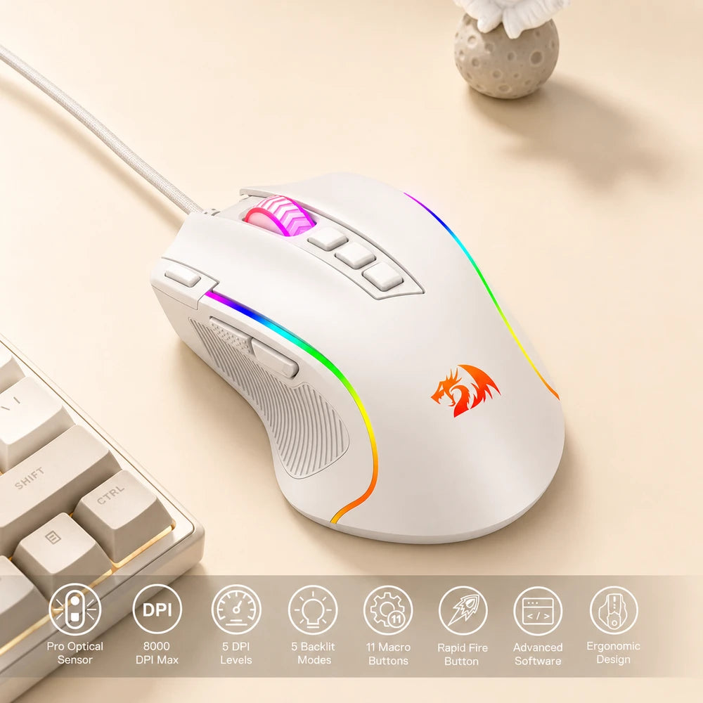 Redragon M612 Predator RGB Gaming Mouse